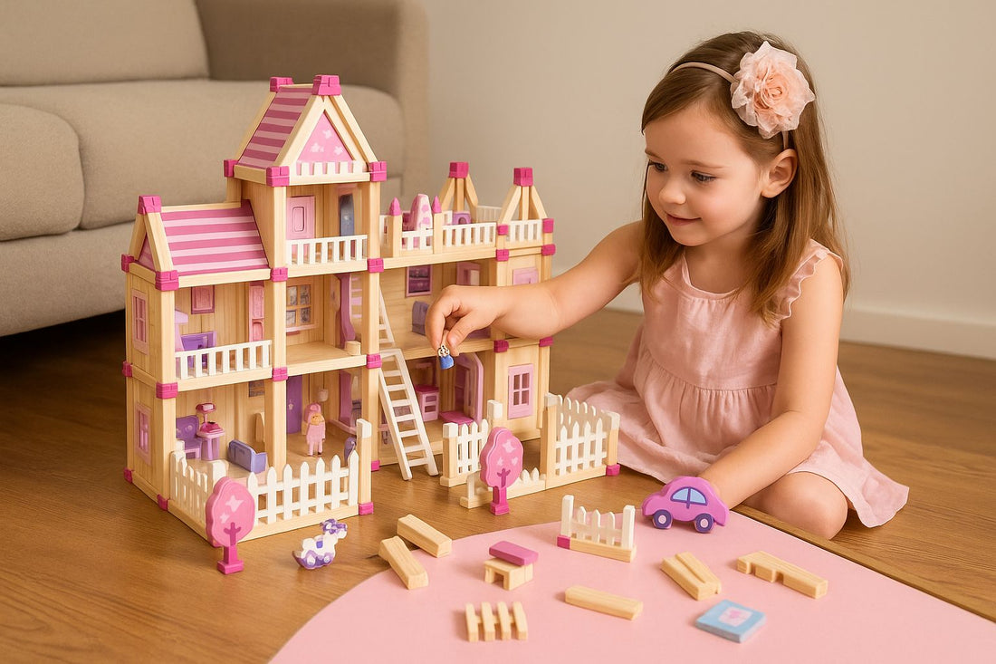 De ce sa alegi jucarii din lemn pentru copilul tau