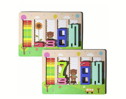 Joc Montessori educativ si creativ din lemn