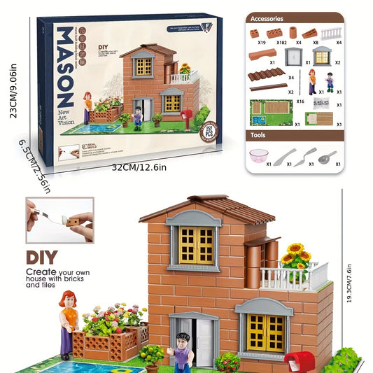 Set de construcție MASON, 252 de piese