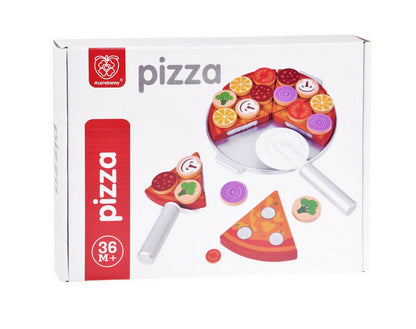 Set pizza din lemn cu accesorii