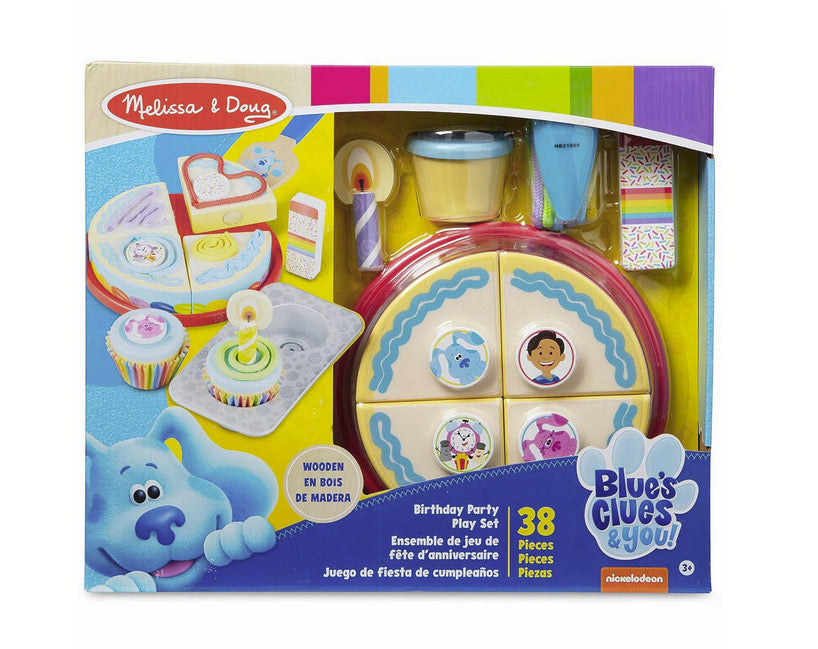 Set aniversar din lemn Melissa & Doug Blue’s Clues