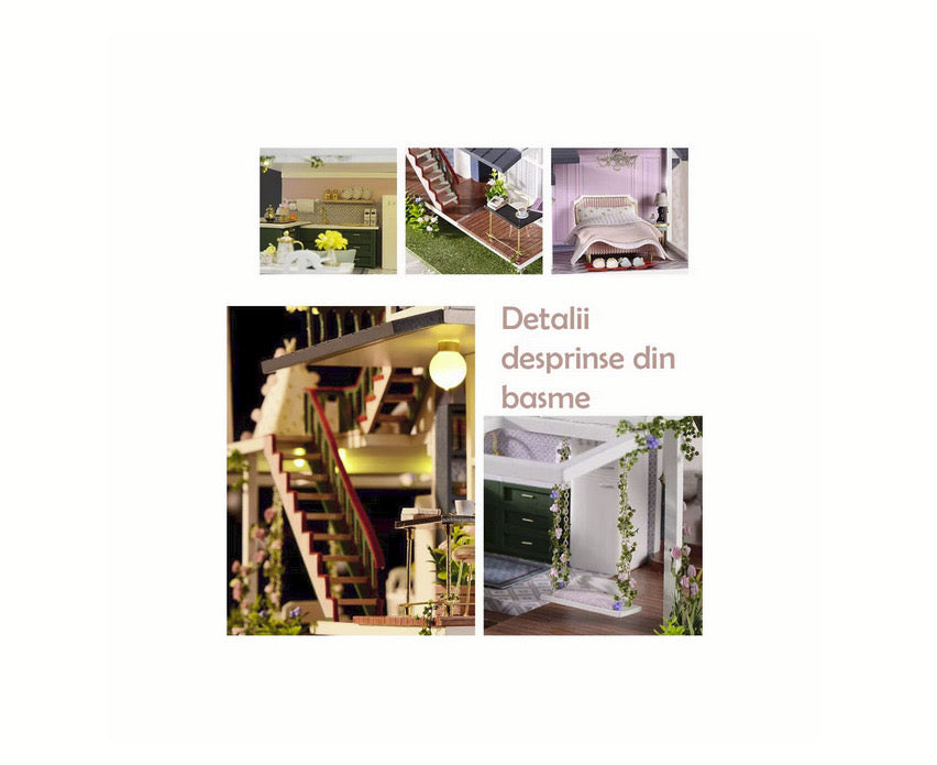 Casă de construit DIY Fairy Villa Doty®️,