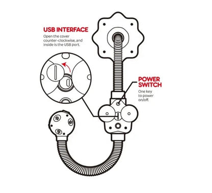 Cap de dus pentru copii 18 luni+, floarea soarelui, plastic, reglabil, verde/portocaliu, Verde