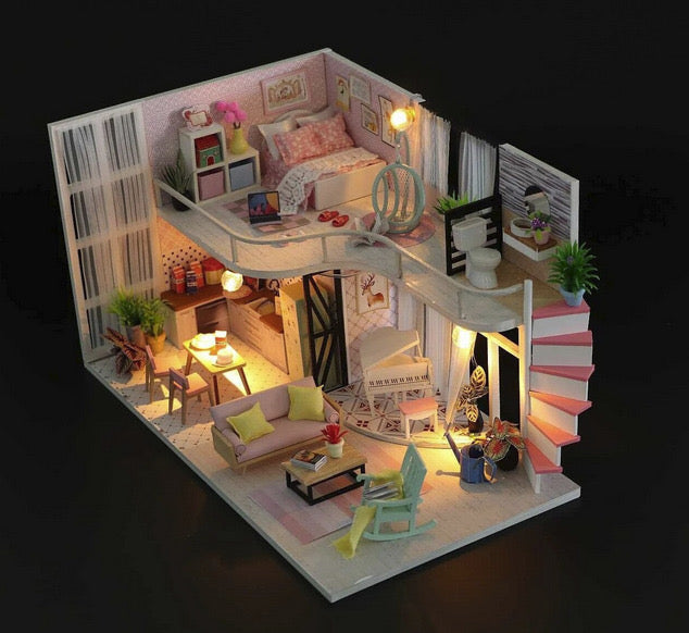 Casă de prințesă de asamblat, Căsuță pentru păpuși