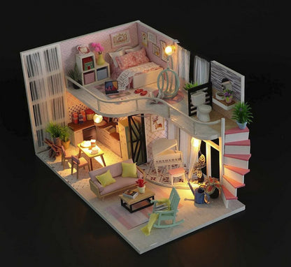 Casă de prințesă de asamblat, Căsuță pentru păpuși