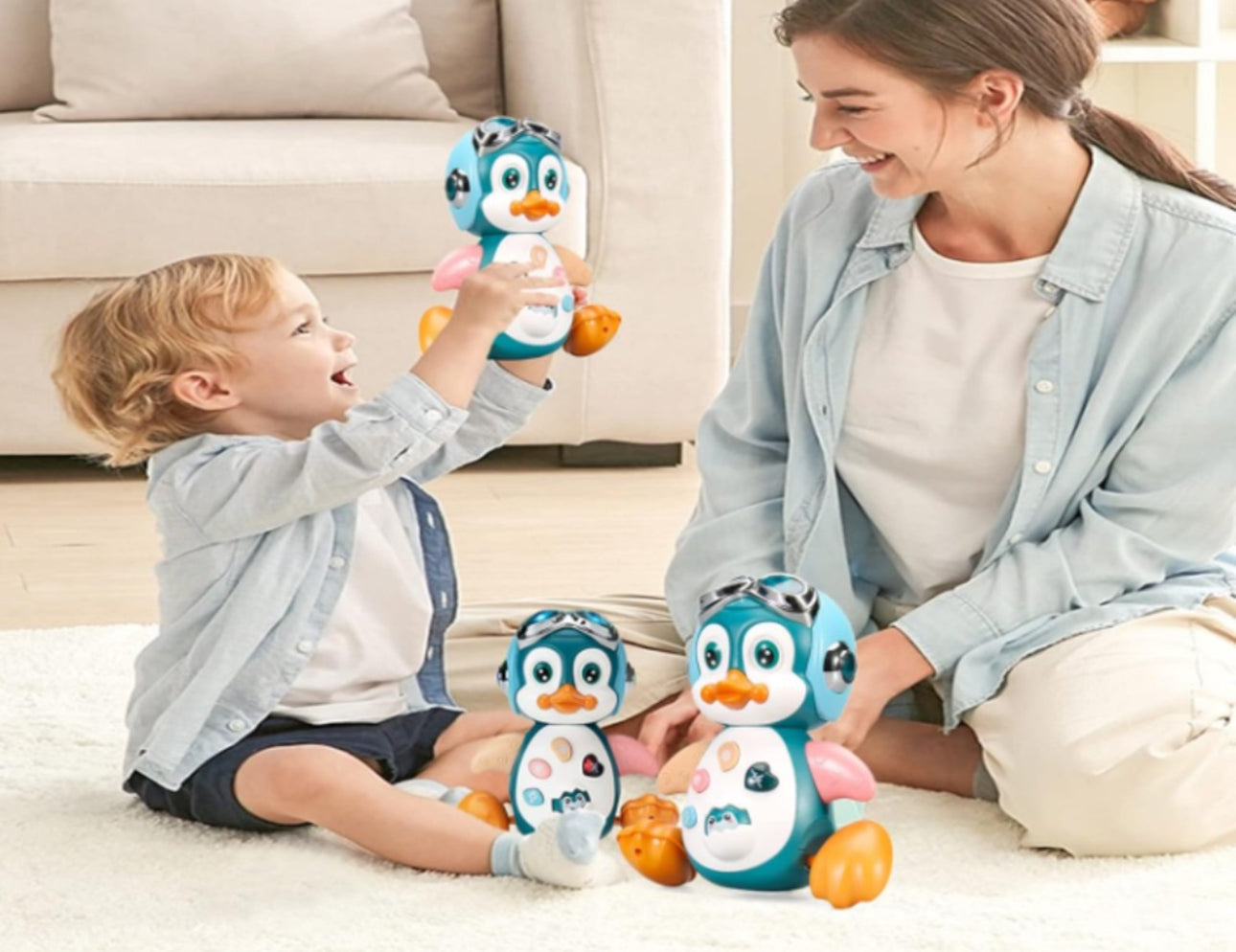 Jucarie muzicala pentru bebelusi, Longziming, ABS, Multicolor