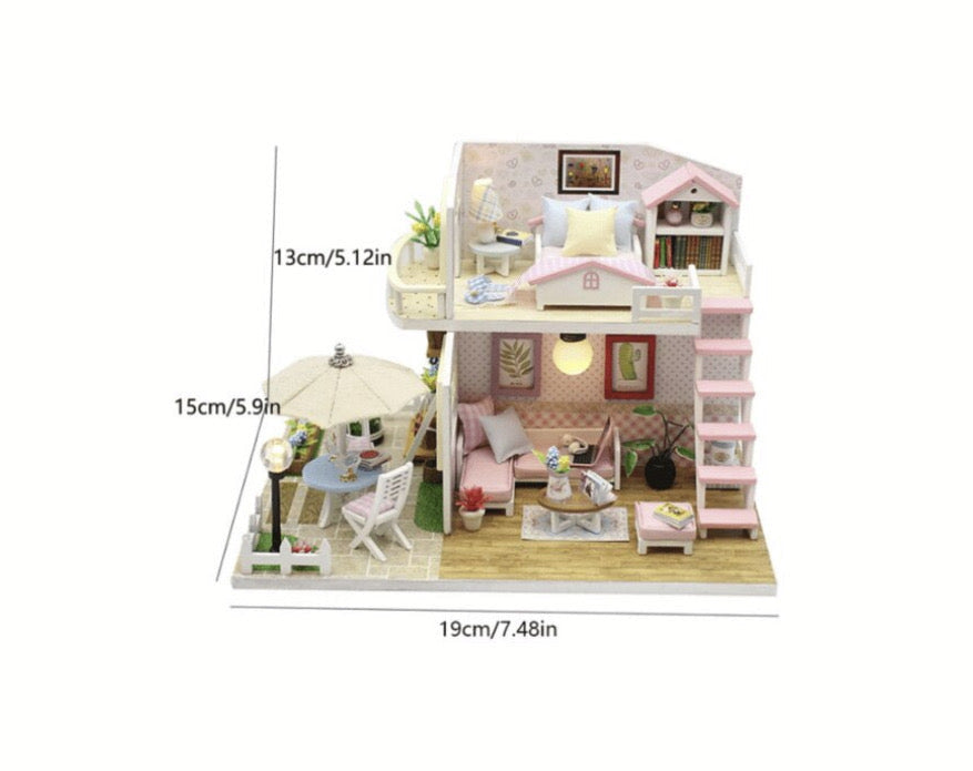 Mini căsuță de păpuși 3D