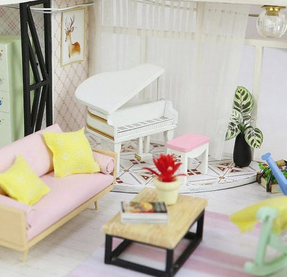 Casă de prințesă de asamblat, Căsuță pentru păpuși