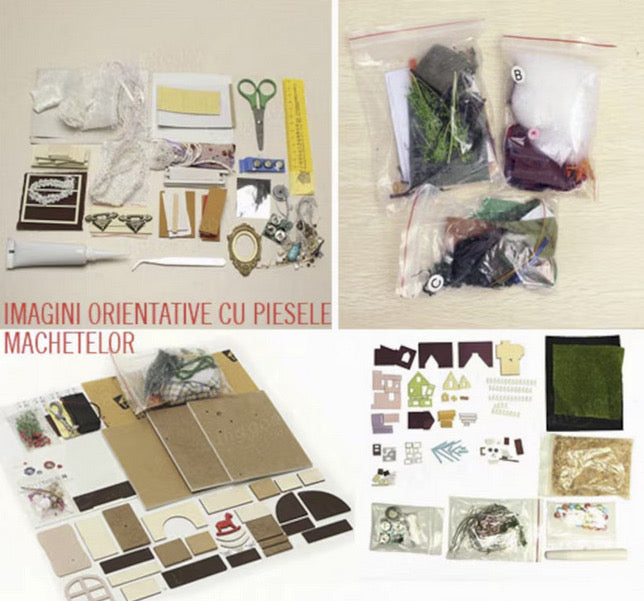 Joc interactiv educațional, machetă casuta de asamblat