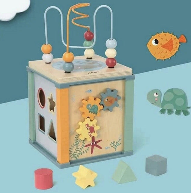 Cub educativ din lemn