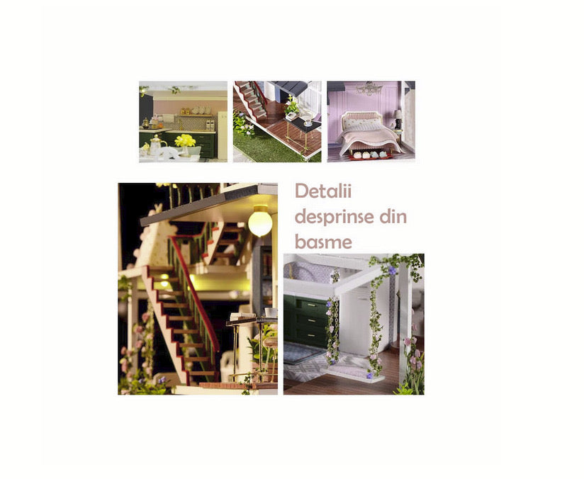 Casă de construit DIY Fairy Villa Doty®️,