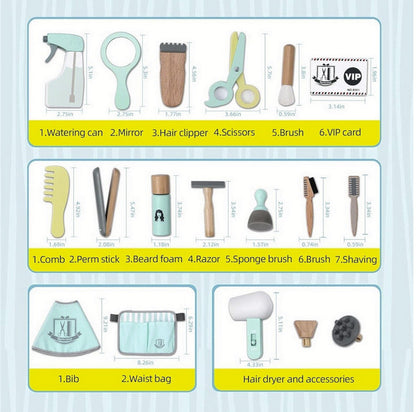 Joc de rol Micul Frizer set de coafură