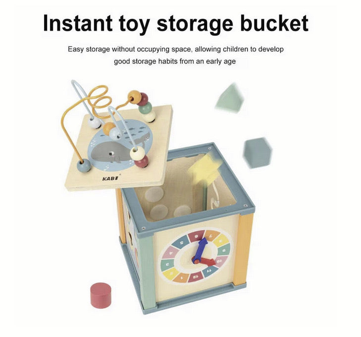 Cub educativ din lemn