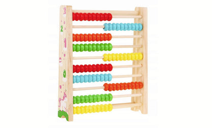 Numaratoare Educationala cu bile din lemn