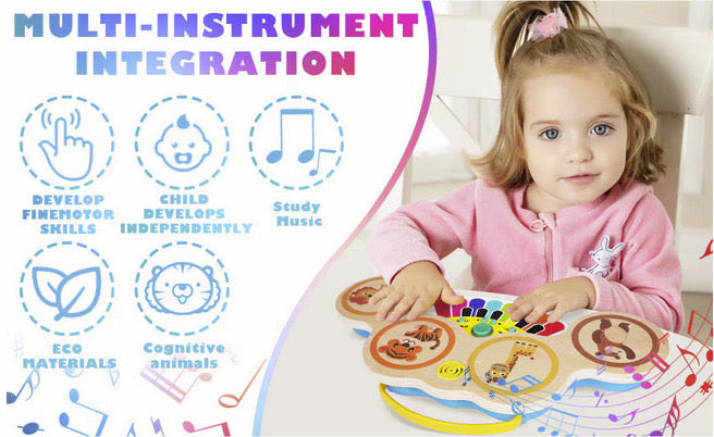 Jucarie interactiva muzicala pentru bebelusi Alainn