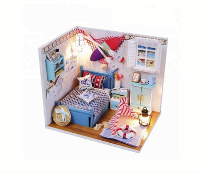 Joc interactiv educațional, machetă casuta de asamblat