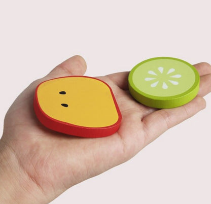Joc de rol din lemn Salata de fructe feliate