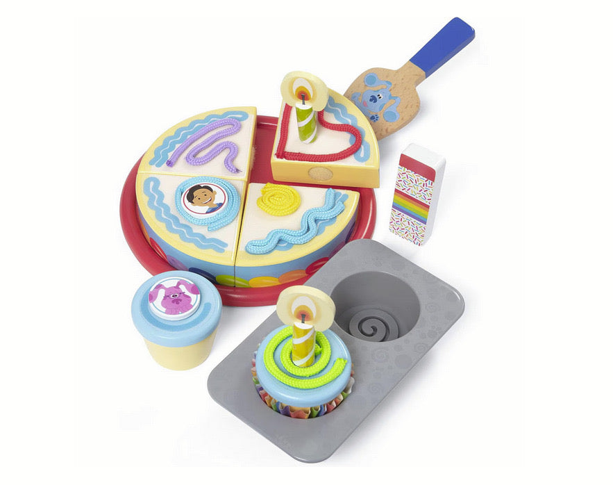 Set aniversar din lemn Melissa & Doug Blue’s Clues