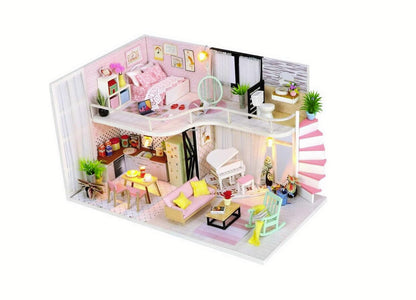 Casă de prințesă de asamblat, Căsuță pentru păpuși