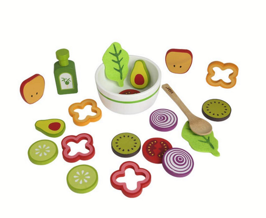 Joc de rol din lemn Salata de fructe feliate