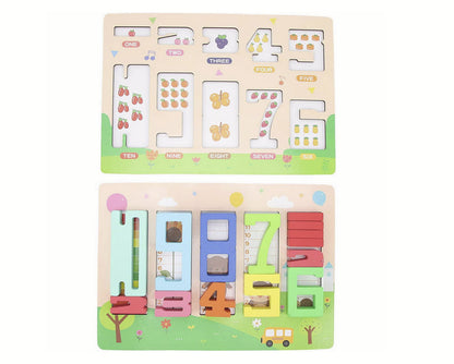 Joc Montessori educativ si creativ din lemn