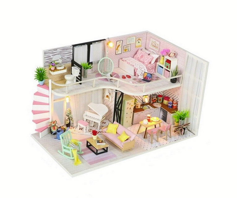 Casă de prințesă de asamblat, Căsuță pentru păpuși