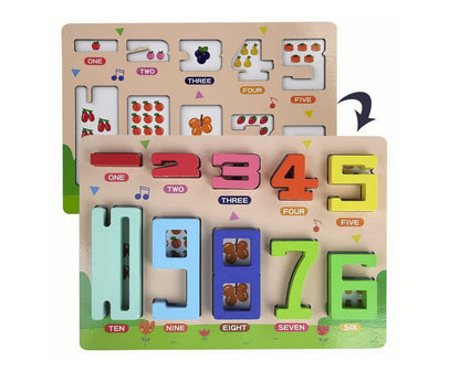 Joc Montessori educativ si creativ din lemn