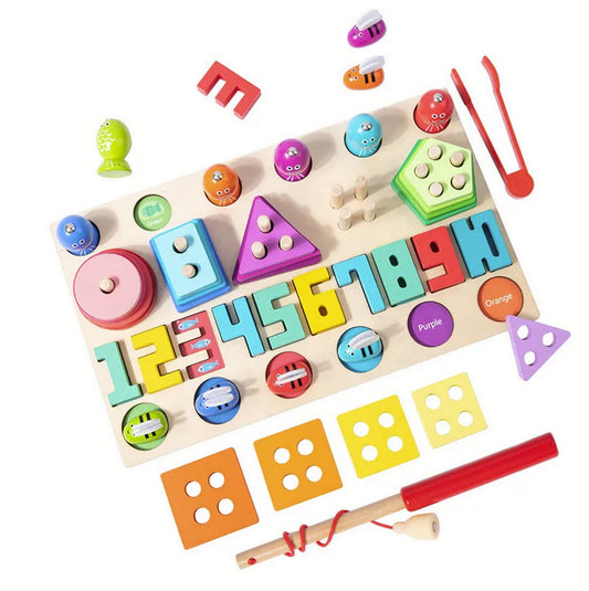 Jucarie educativă Montessori din lemn