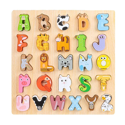 Tablita Cu Alfabet Din Lemn, Kabi