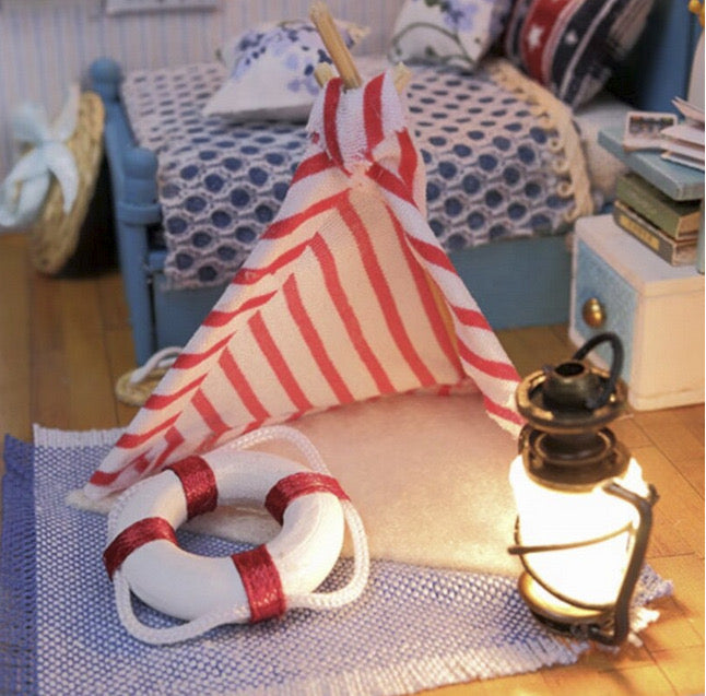 Joc interactiv educațional, machetă casuta de asamblat