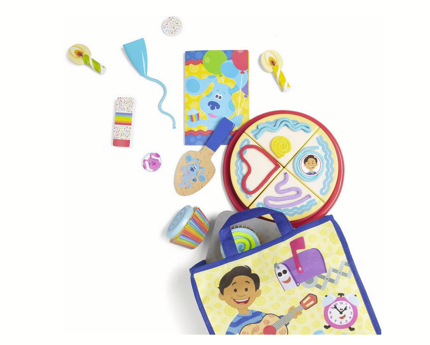 Set aniversar din lemn Melissa & Doug Blue’s Clues