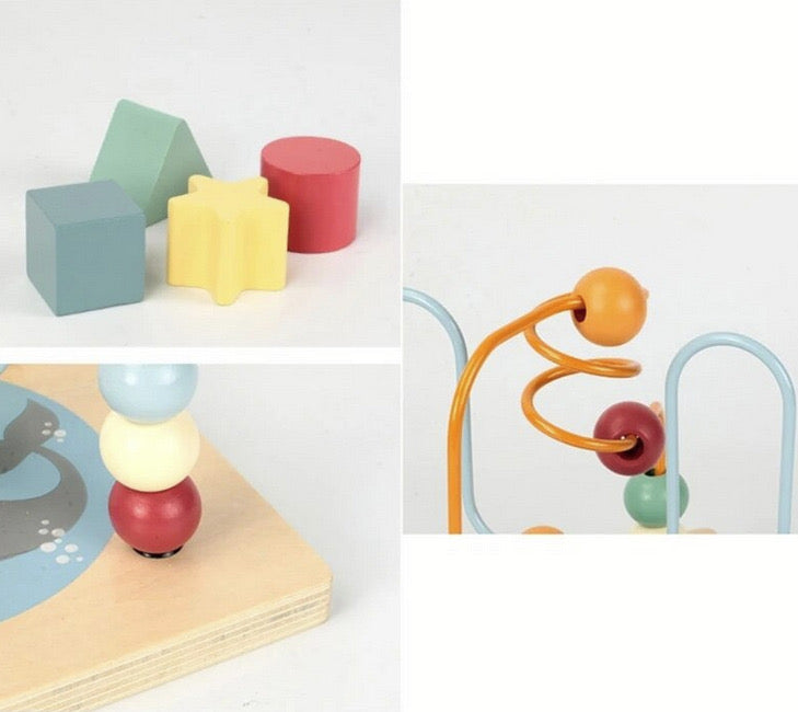 Cub educativ din lemn