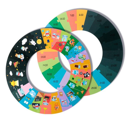 Puzzle Circular Rutina Elefantului