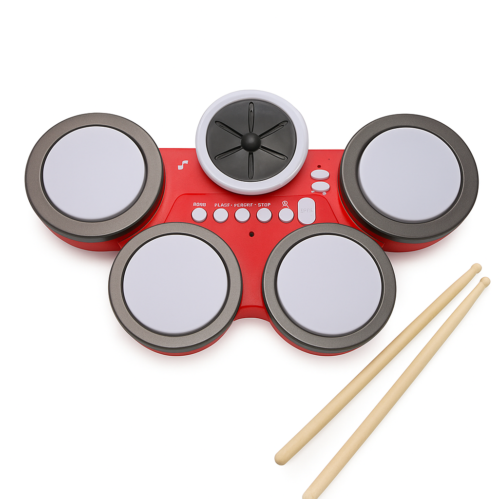 Set Tobă Electronică pentru Copii – TOBE ELECTRIC 660-41